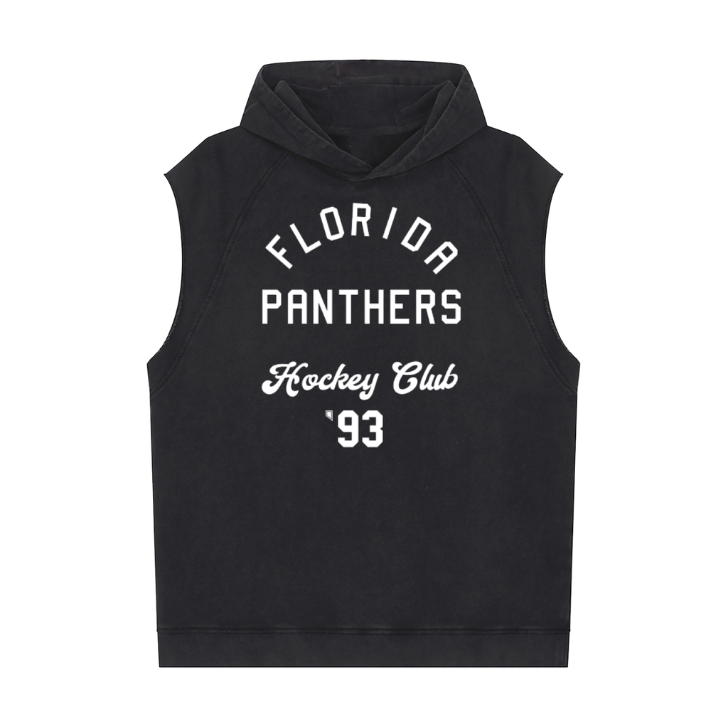 Florida Panthers Hockey Club '93 Sleeveless Hoodie in Black
