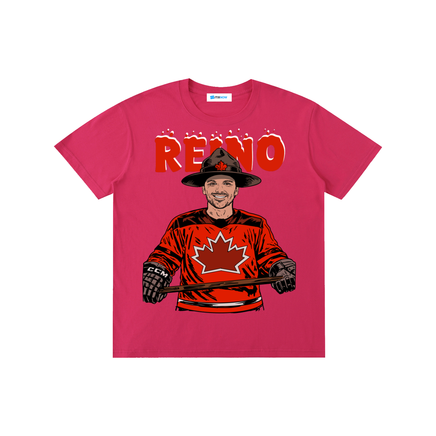 REINO: The Northern Sniper - Pure Cotton Unisex T-Shirt 🇨🇦 🍁 🏒
