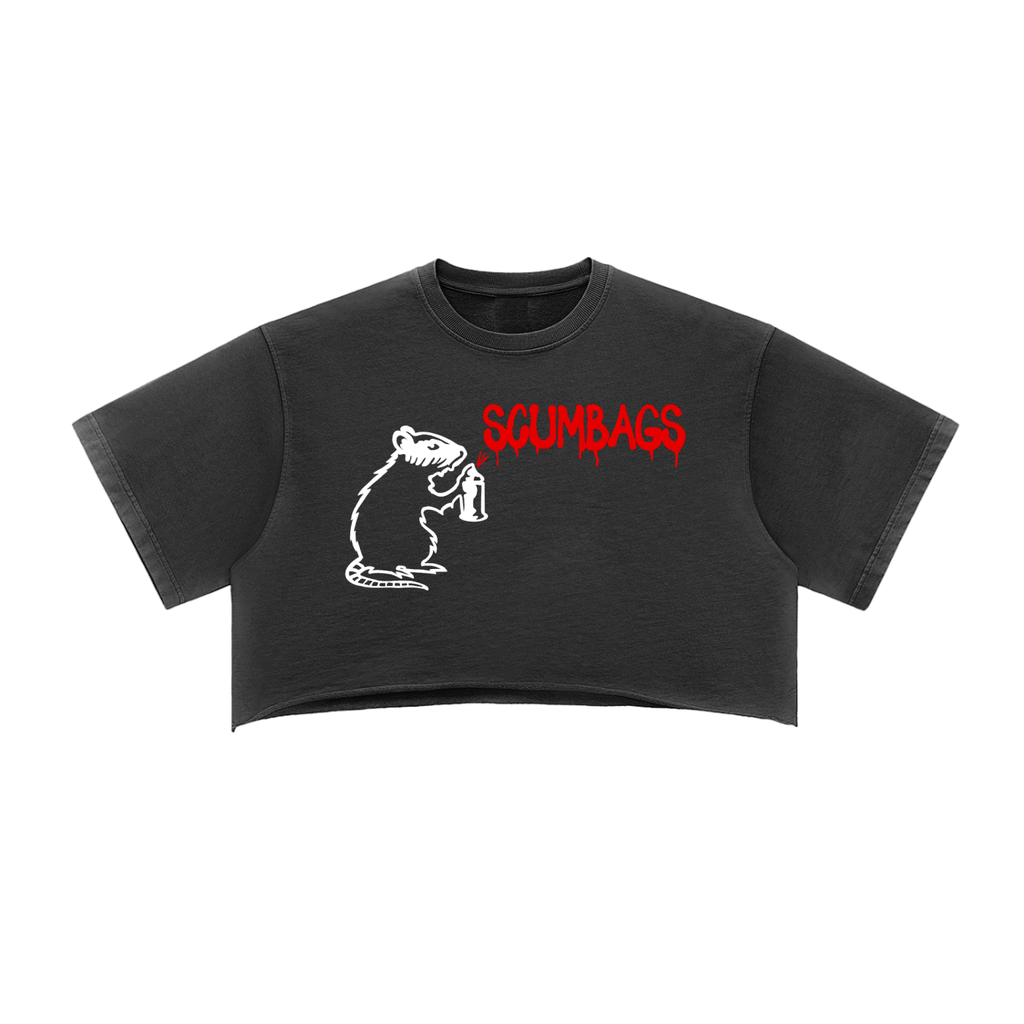 Scumbags Crop Top 🐀 🥅