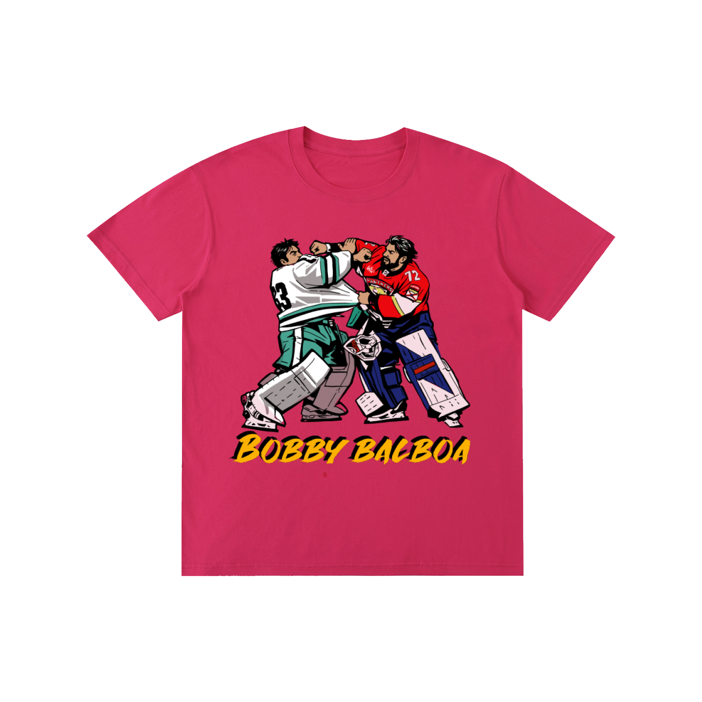 Bobby Balboa - Goalie Fight Tee 🥊🥅