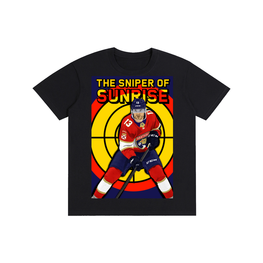 The Sniper of Sunrise — Reinhart Edition Tee 🎯 🏒 🥅