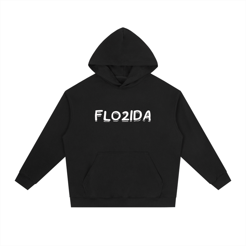 Savages Heavyweight Drop-Shoulder Hoodie in Black