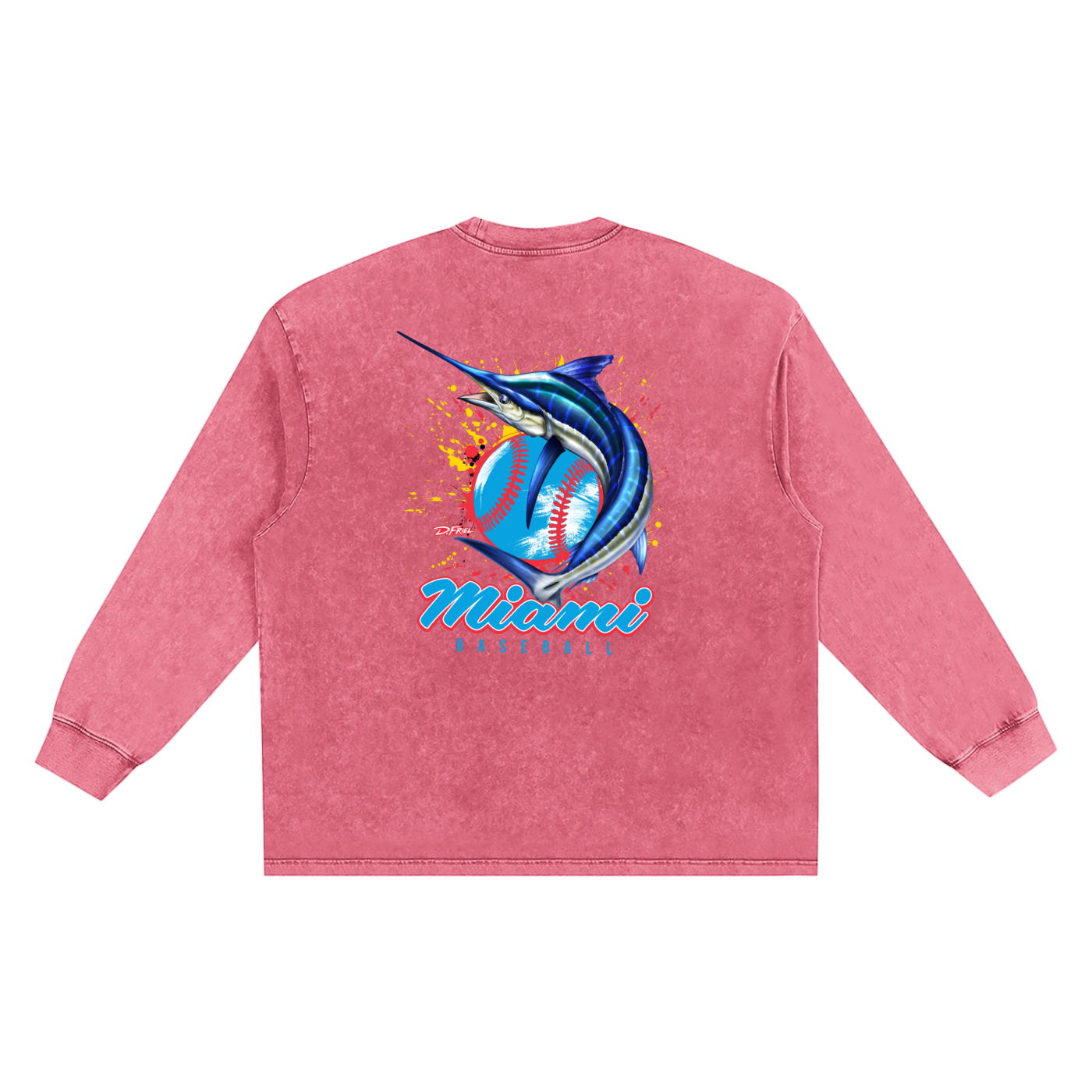 Miami Baseball x iTIXNOW 🎣⚾️ Designed By Dennis Friel