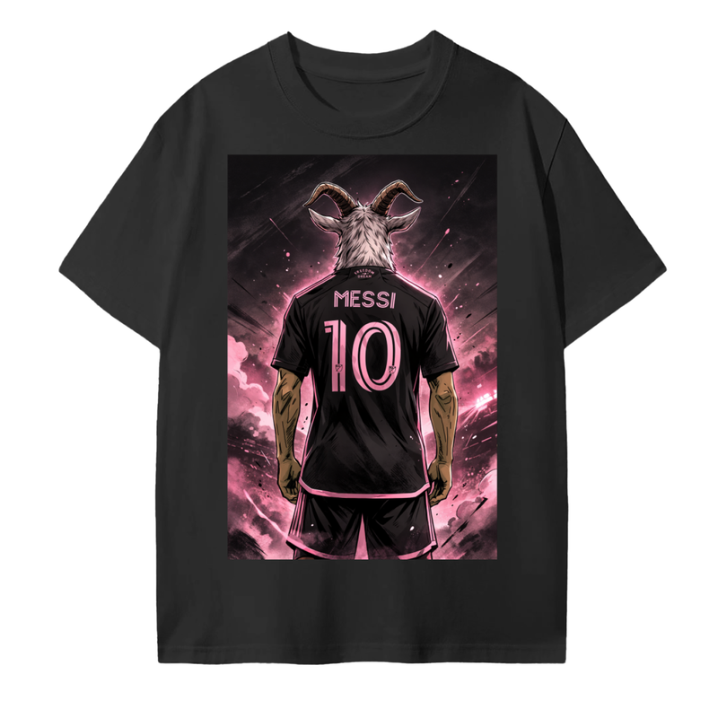 GOAT No.10 t-shirt in Black