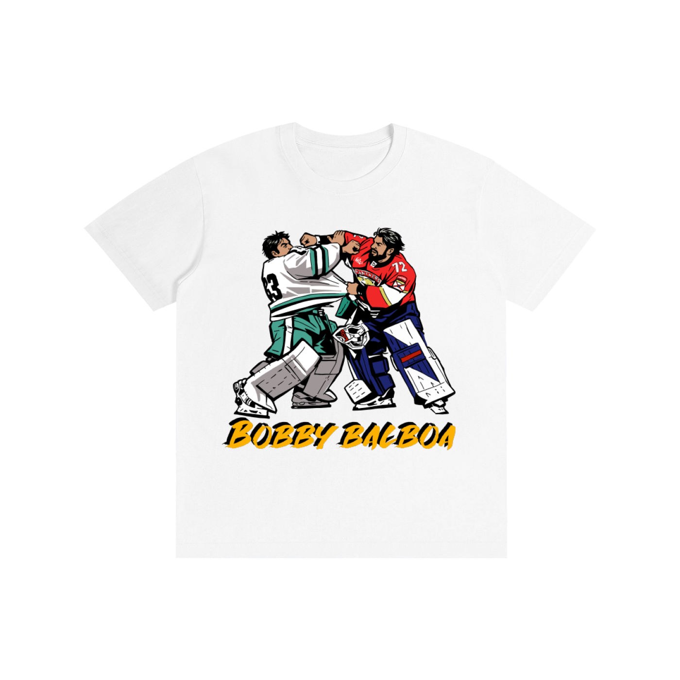 Bobby Balboa - Goalie Fight Tee 🥊🥅