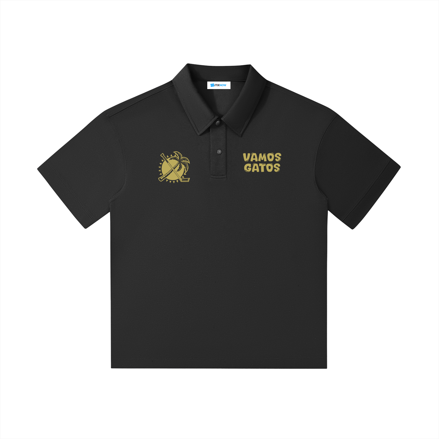 GOLD - Vamos Gatos – Sunrise Hockey Polo 🏒