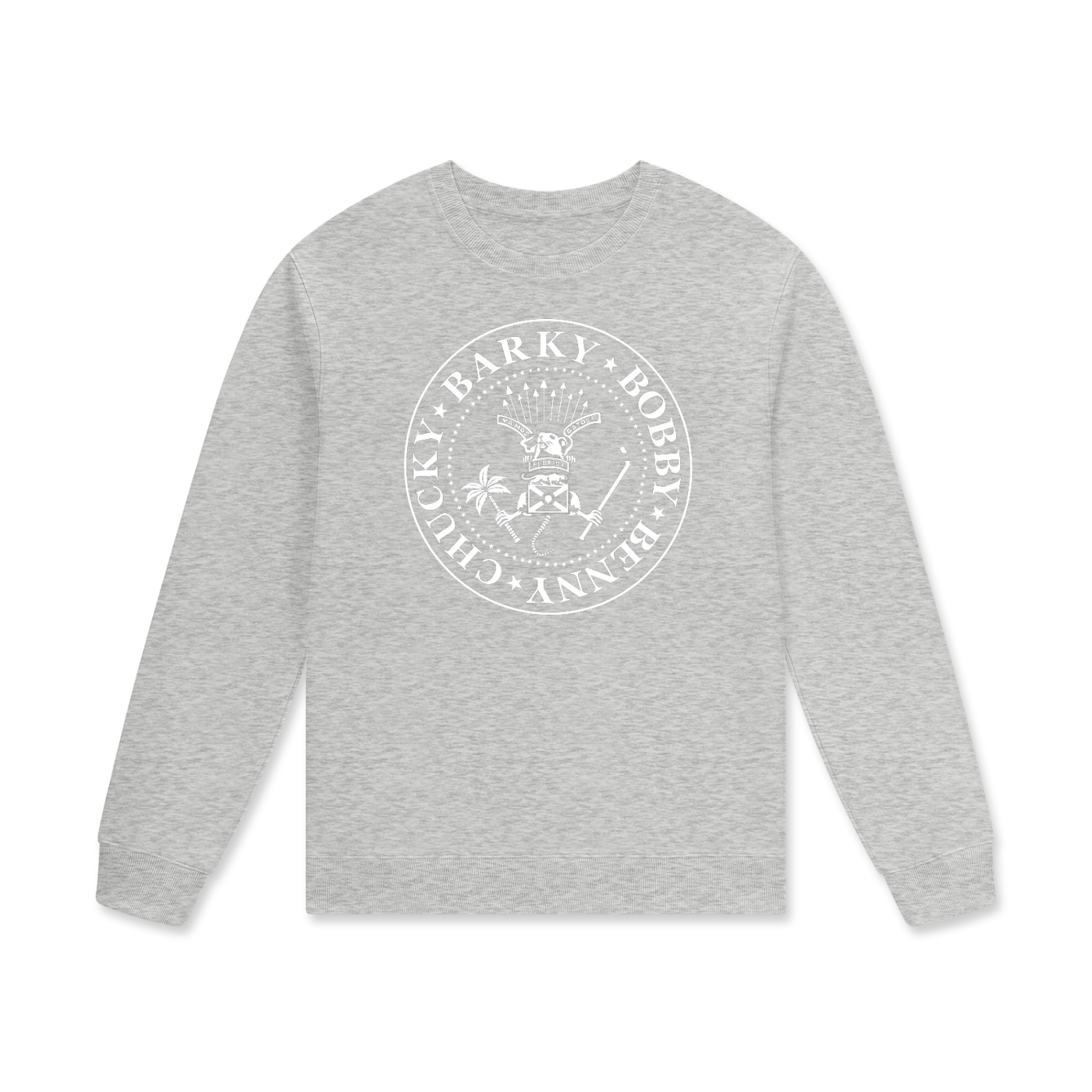 Barky, Bobby, Benny, Chucky Unisex Cotton Pullover 🏒