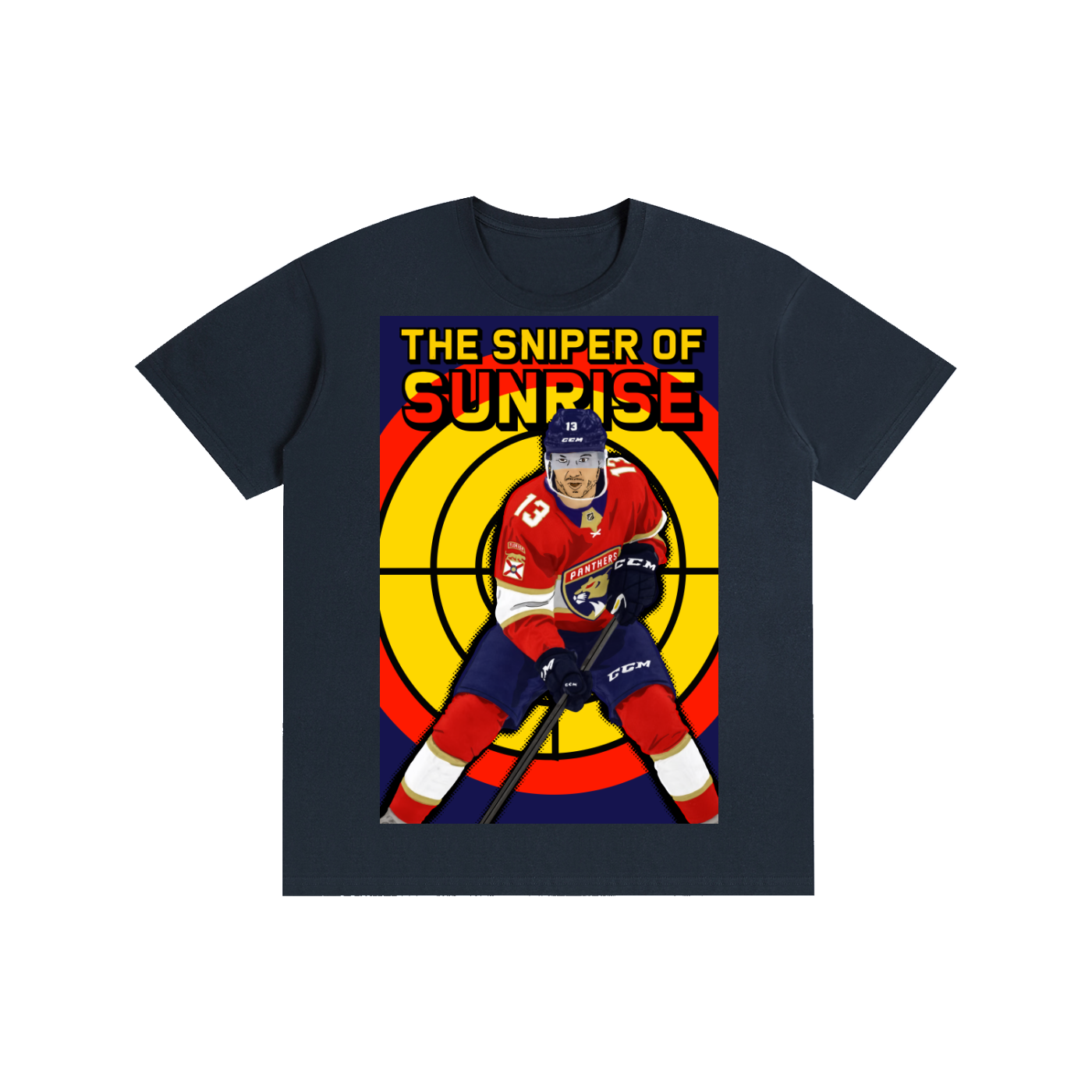 The Sniper of Sunrise — Reinhart Edition Tee 🎯 🏒 🥅