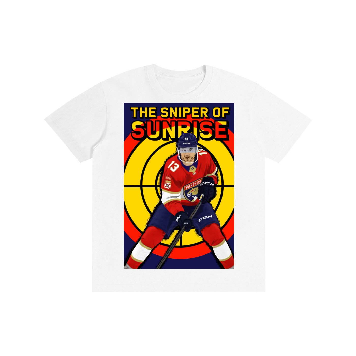 The Sniper of Sunrise — Reinhart Edition Tee 🎯 🏒 🥅