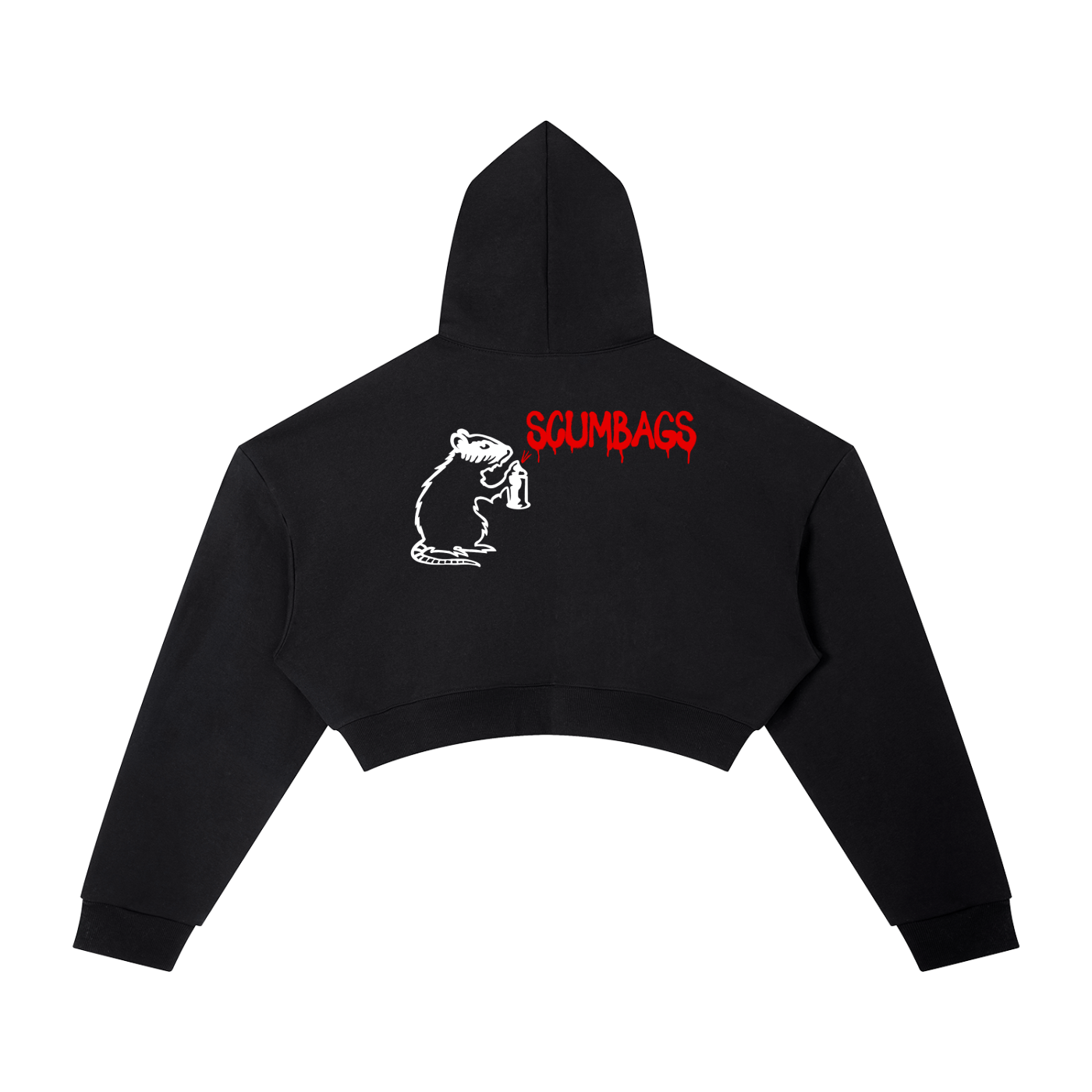 SoFlo Scumbags Cropped Hoodie 🐀 🏒