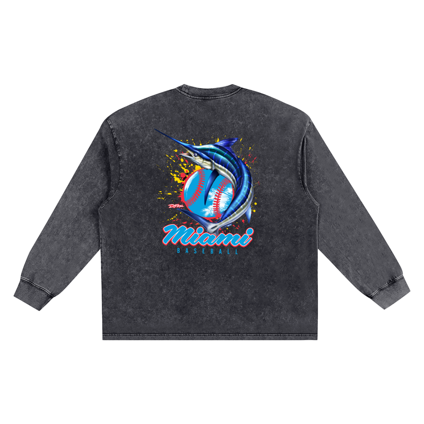 Miami Baseball x iTIXNOW 🎣⚾️ Designed By Dennis Friel