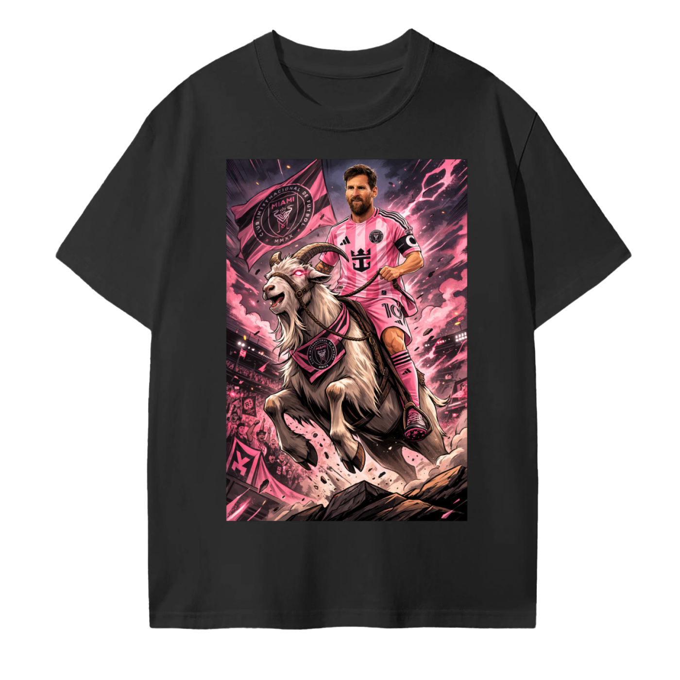 Ride of the GOAT in Black