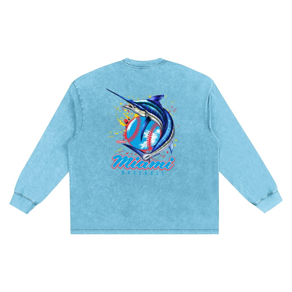 Miami Baseball x iTIXNOW 🎣⚾️ Designed By Dennis Friel