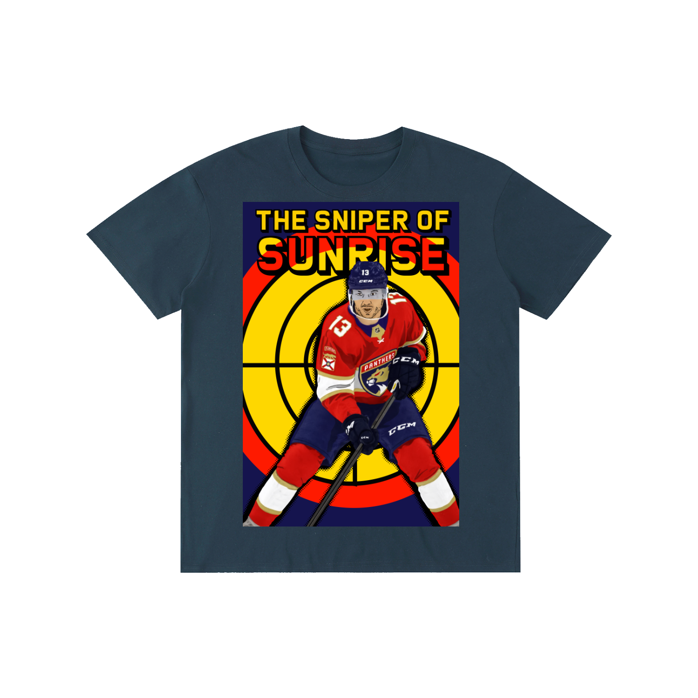 The Sniper of Sunrise — Reinhart Edition Tee 🎯 🏒 🥅