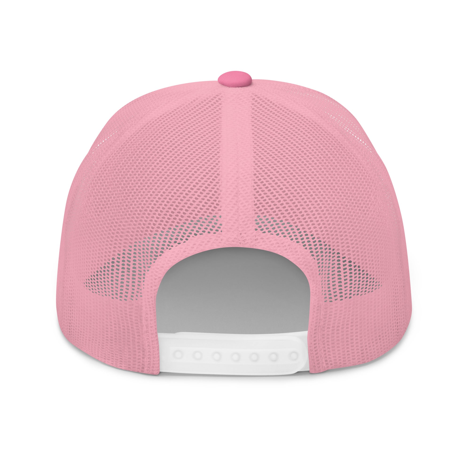 Trucker Cap Rally Towel 2025 in Pink back view
