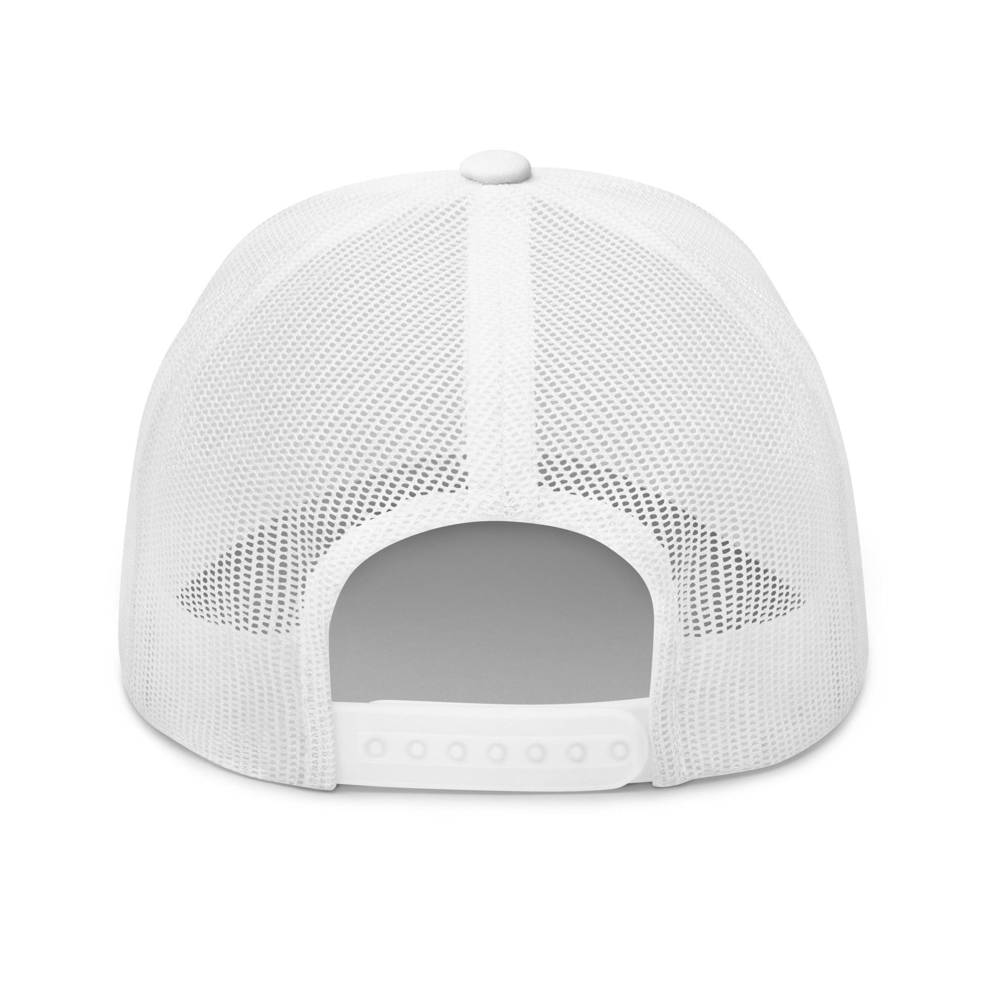 Trucker Cap Rally Towel 2025 in White back view